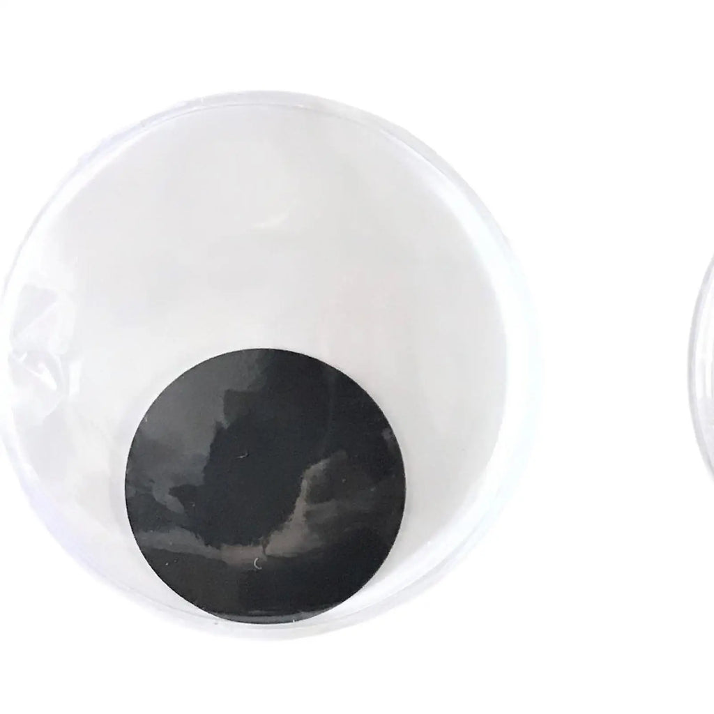 Wiggle Googly Eyes, Self Sticky Decorative Embellishments Big DIY Sticky Eyes Stick Moving Eyes for Animate Puppets, Chair Zpaxo