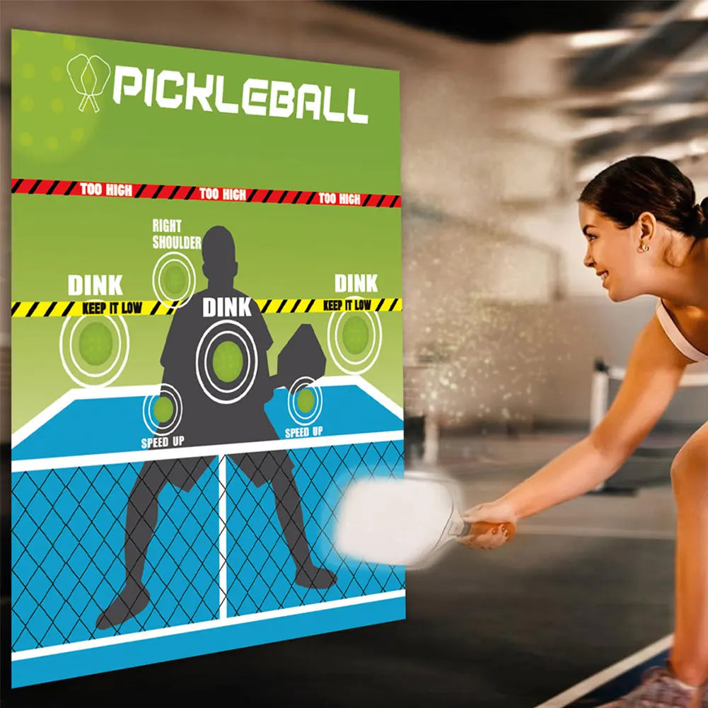 Pickleball Rebounder Training Aid Dink Pad Outdoor Indoor Court Use