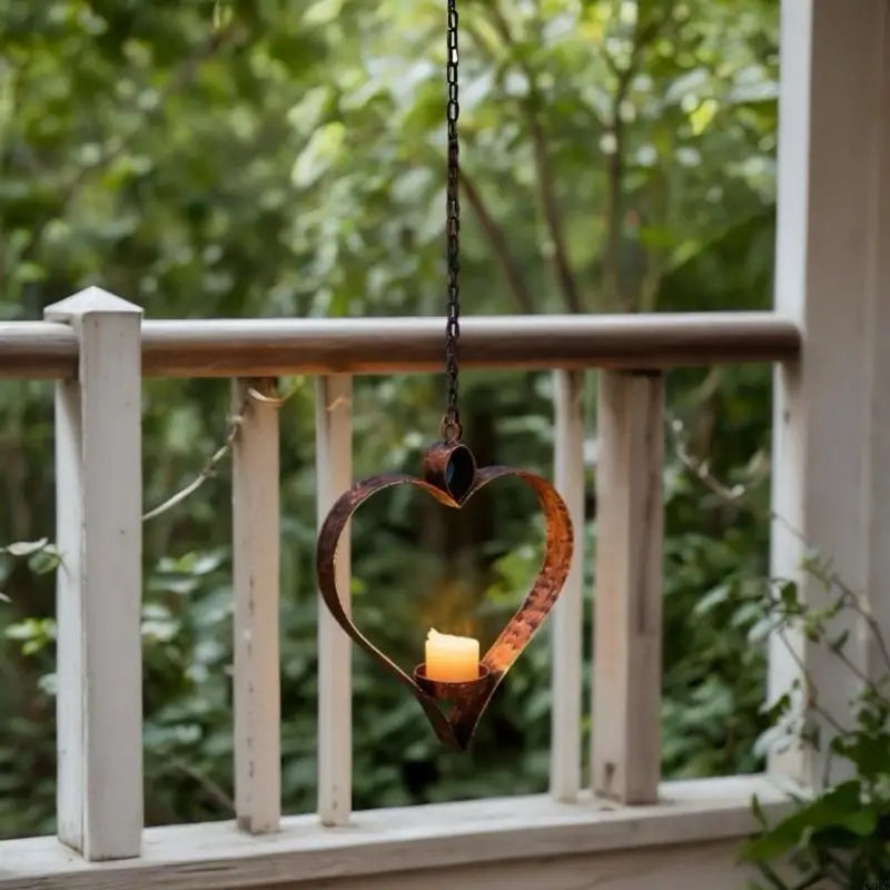 Hanging Tea Lights Holders Metal Candlesticks Decorative Taper Chain