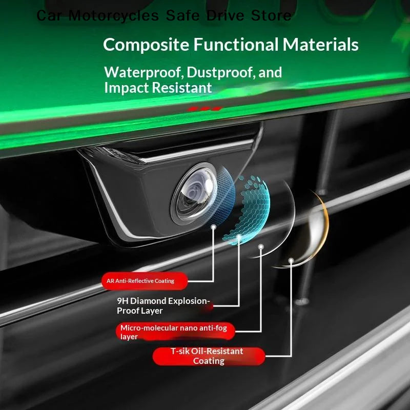 Universal Car Camera Lens Protector Rear View Backup Cover 360