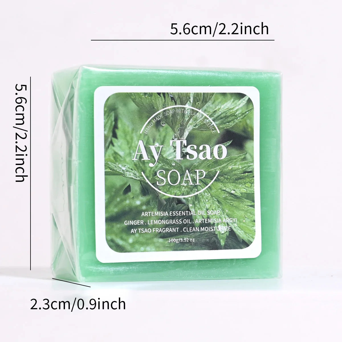 Artemisia Essential Oil Soap – Lemongrass & Ginger Bar Essential Oil Soap Bar Zpaxo