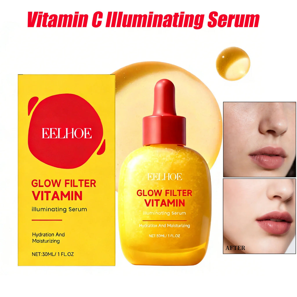 EELHOE Vitamin C Brightening Serum – Hydrating & Even Tone Vitamin C Face Serum Zpaxo