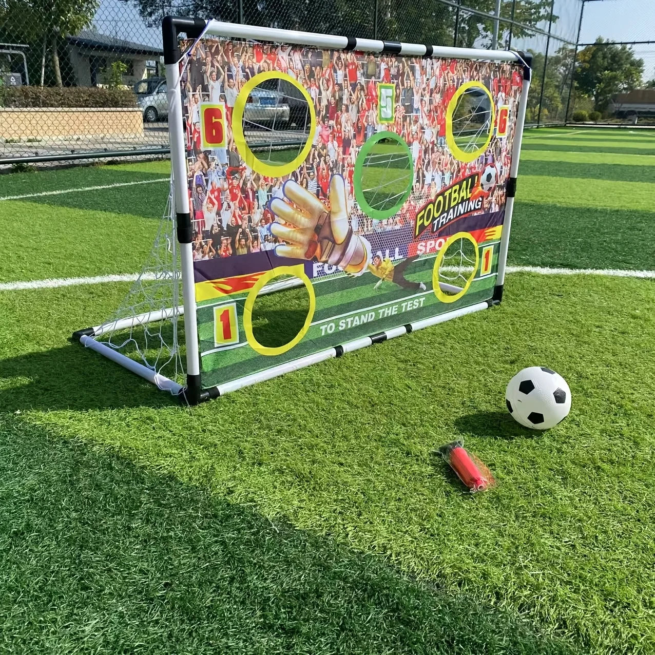 47 Inches Large Soccer Goal Scoreboard Net Indoor Outdoor Family Toys