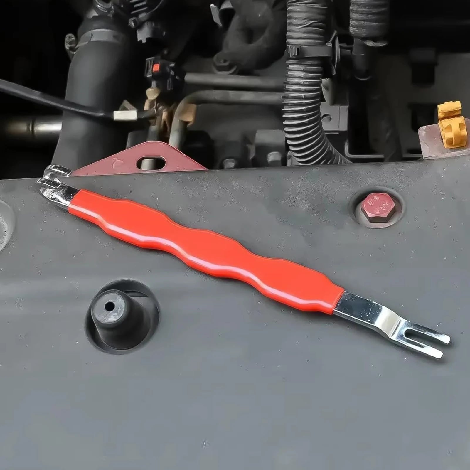 Professional Automotive Electrical Connector Disconnect Tool Dual-Ended Design with Non-Slip Grip for Car Terminal Removal Zpaxo