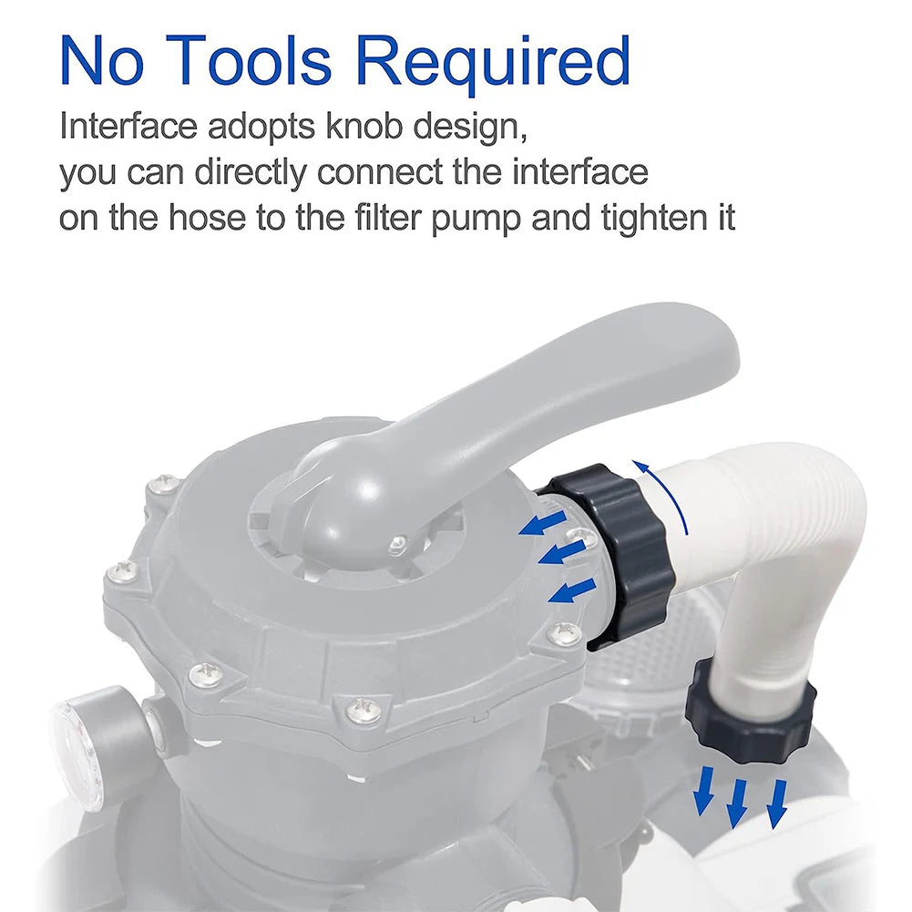 Intex Pool Filter Pump Hose Quick-connect Flexible Pipe Parts Sand