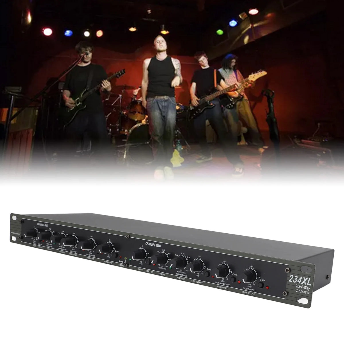 234XL Crossover Professional Stereo 2 3 Way Mono 4 Outdoor Stage Zpaxo