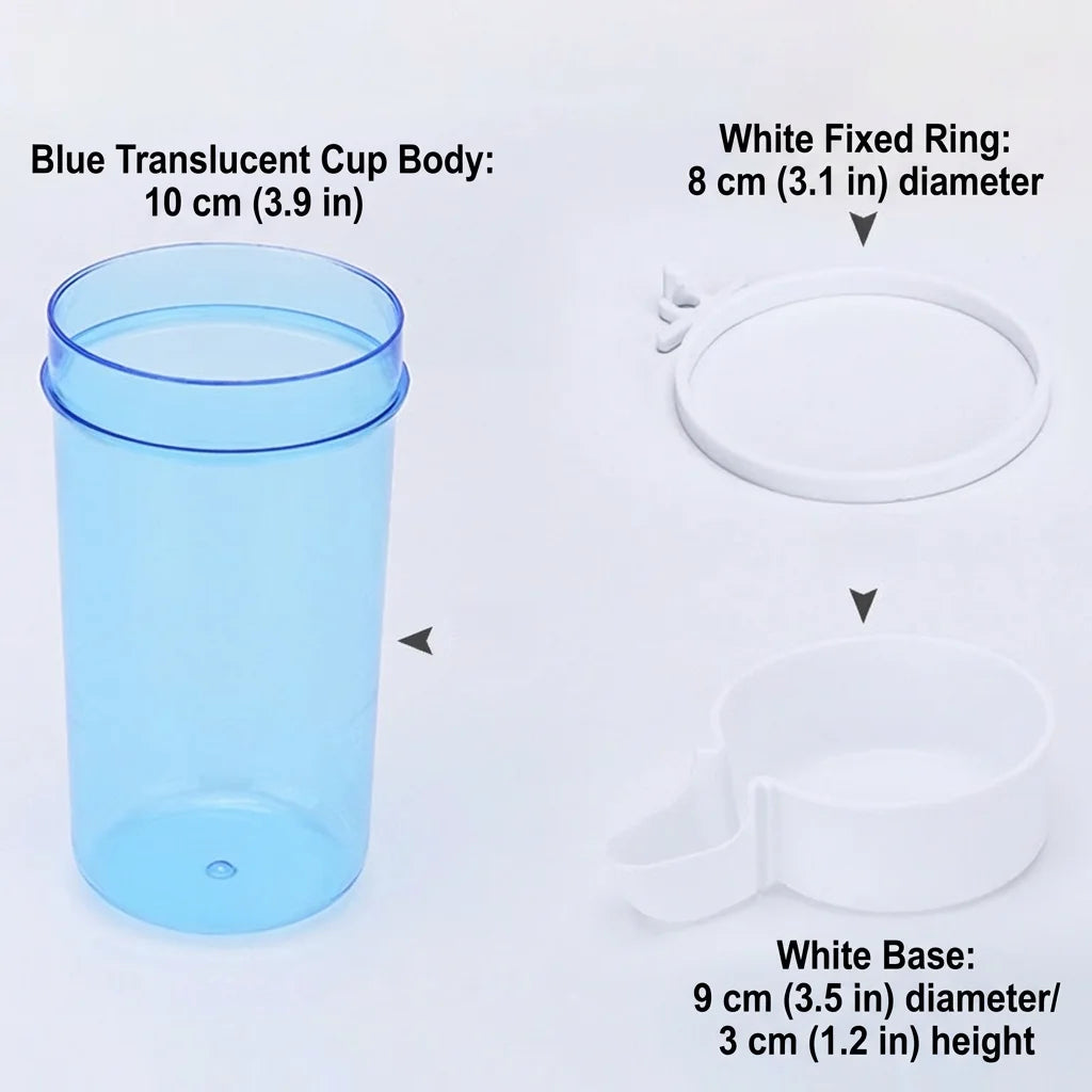 Bird Feeder Automatic Water Drink Container Parrot Food Feeding