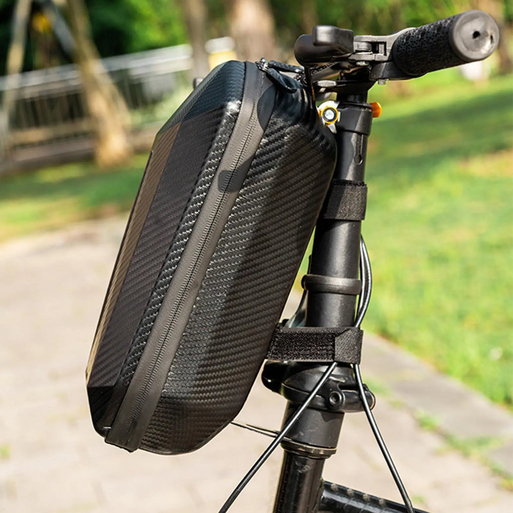 Electric Scooter Bag Cycling Handlebar Pouch Adjustable Electric Scooter Handlebar Bag 4L for Camping Mountain Urban Dirtbike Zpaxo Default Title