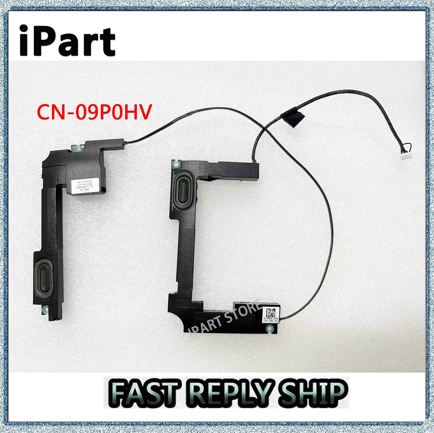 DELL Inspiron 15 7590 7591 2-in-1 Speaker 023 400HB 0013 CN-09P0HV