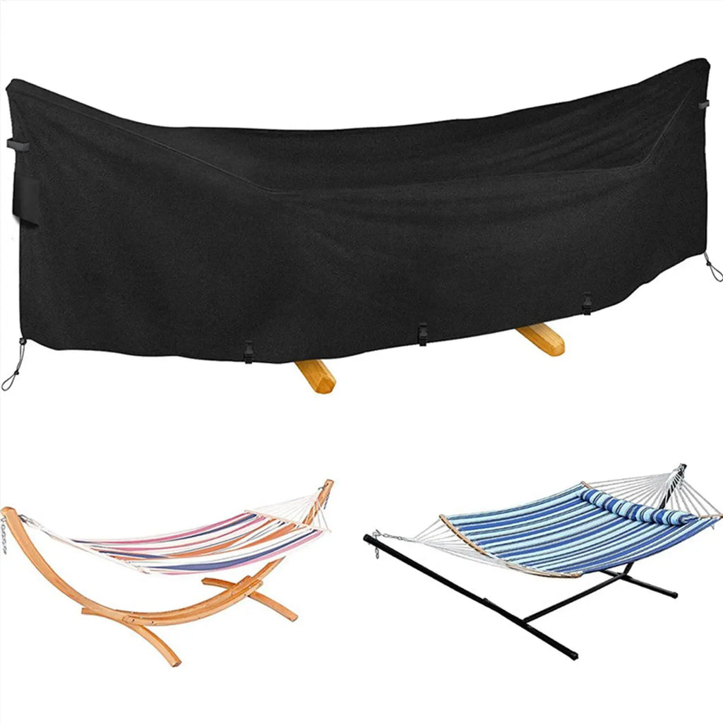 Hammock Cover Waterproof Heavy Duty UV Protection Outdoor Storage Hammock Cover for Summer Winter Camping Travel Hiking Climbing Zpaxo Default Title