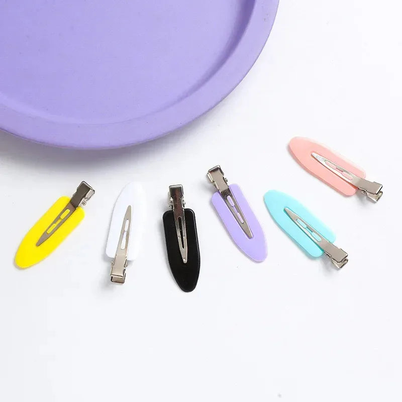 No-Bend Seamless Hair Clips – Side Bang Barrettes 4/8/12 Pack