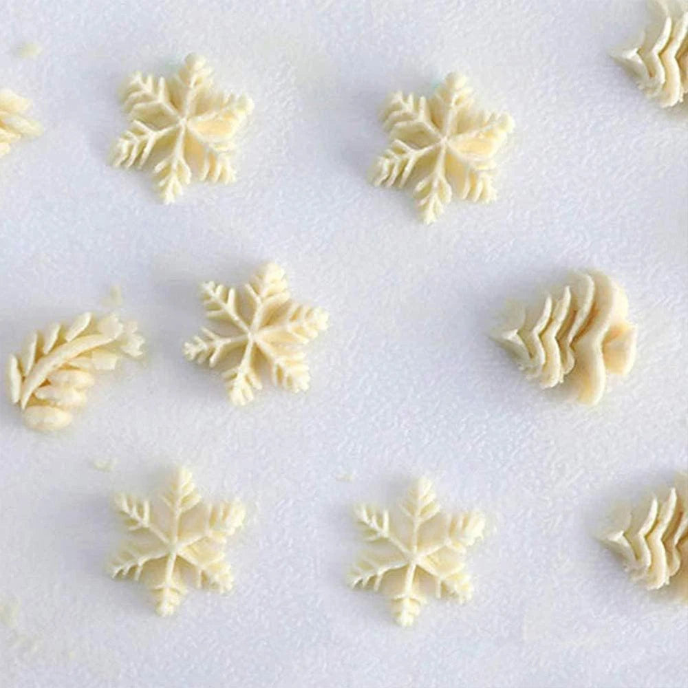 10Pcs Russian Piping Tips Set Christmas Cake Decorating Tools Nozzles Piping Icing Tips for Cake Cupcake Cream Muffins Zpaxo