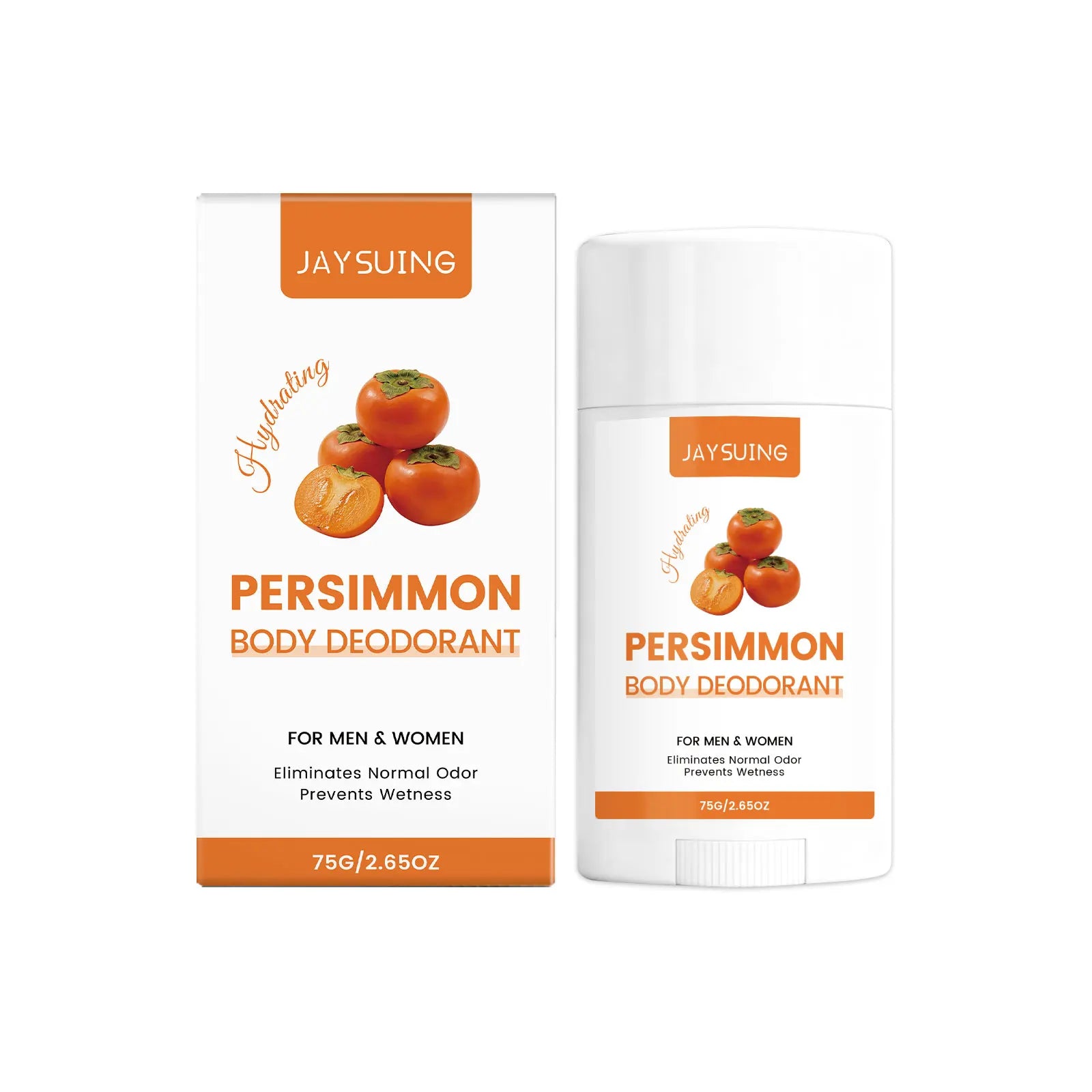Persimmon Scent Deodorant Stick – Unisex Antiperspirant 75g Deodorant Stick Zpaxo 75g Boxed