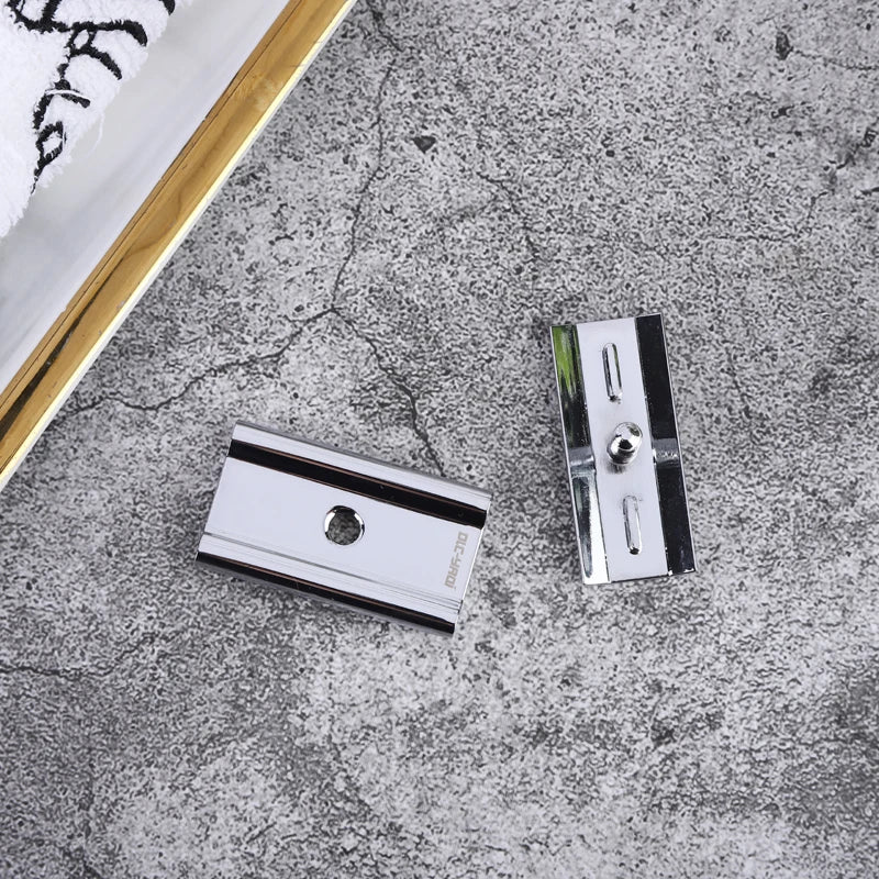 2026 Flash Sale Yaqi Chrome Color Mercury Men Safety Razor Head With A Blade Gap Of 1.25mm And Weight Of 45g Comfortable Shave Zpaxo