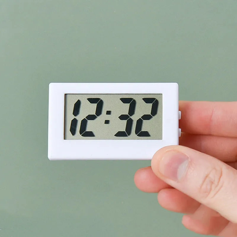 Simple Desktop Clock Mini Digital Small Silent Alarm Car