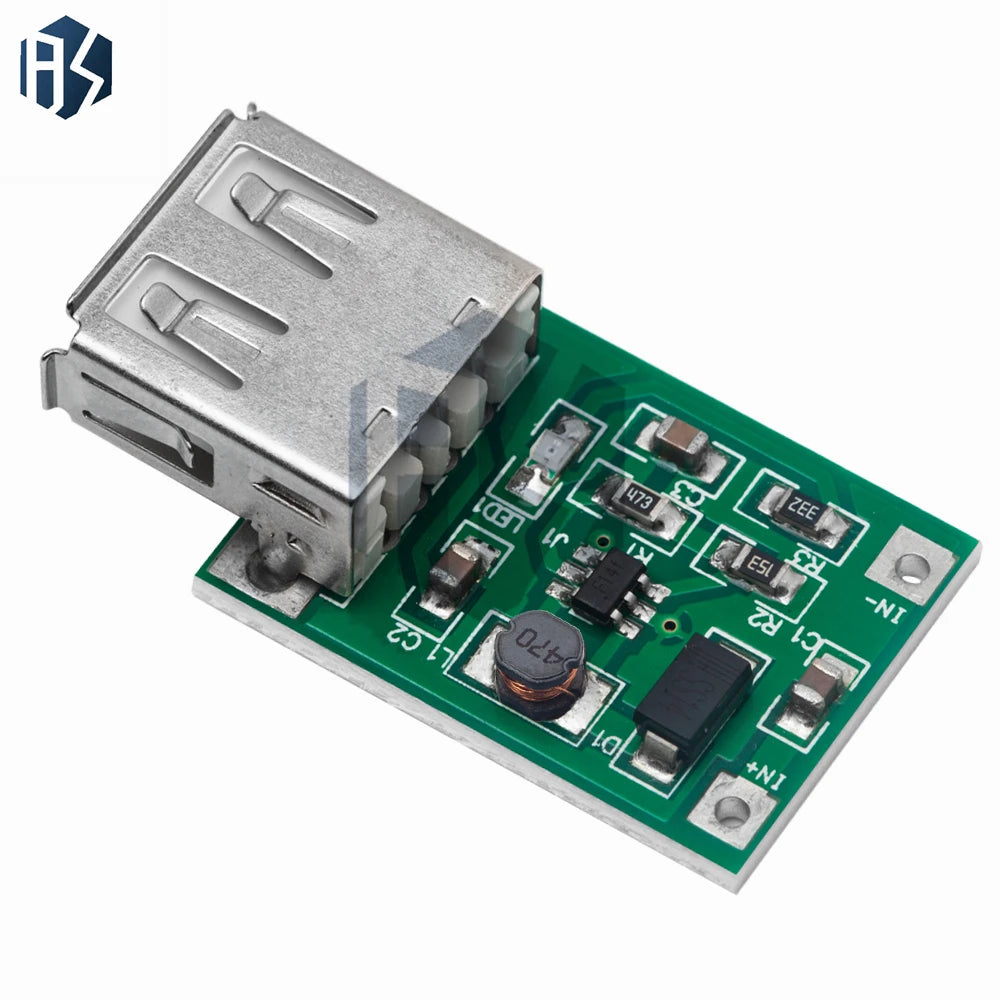 0 9V-5V 5V 600mA DC-DC Step-up Boost Converter Module Ultra-low Zpaxo