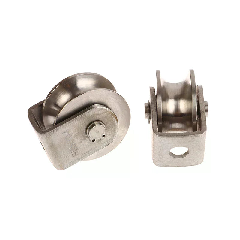 Stainless Steel Heavy Duty Roller Wheel Bearing Pulley Strong Zpaxo