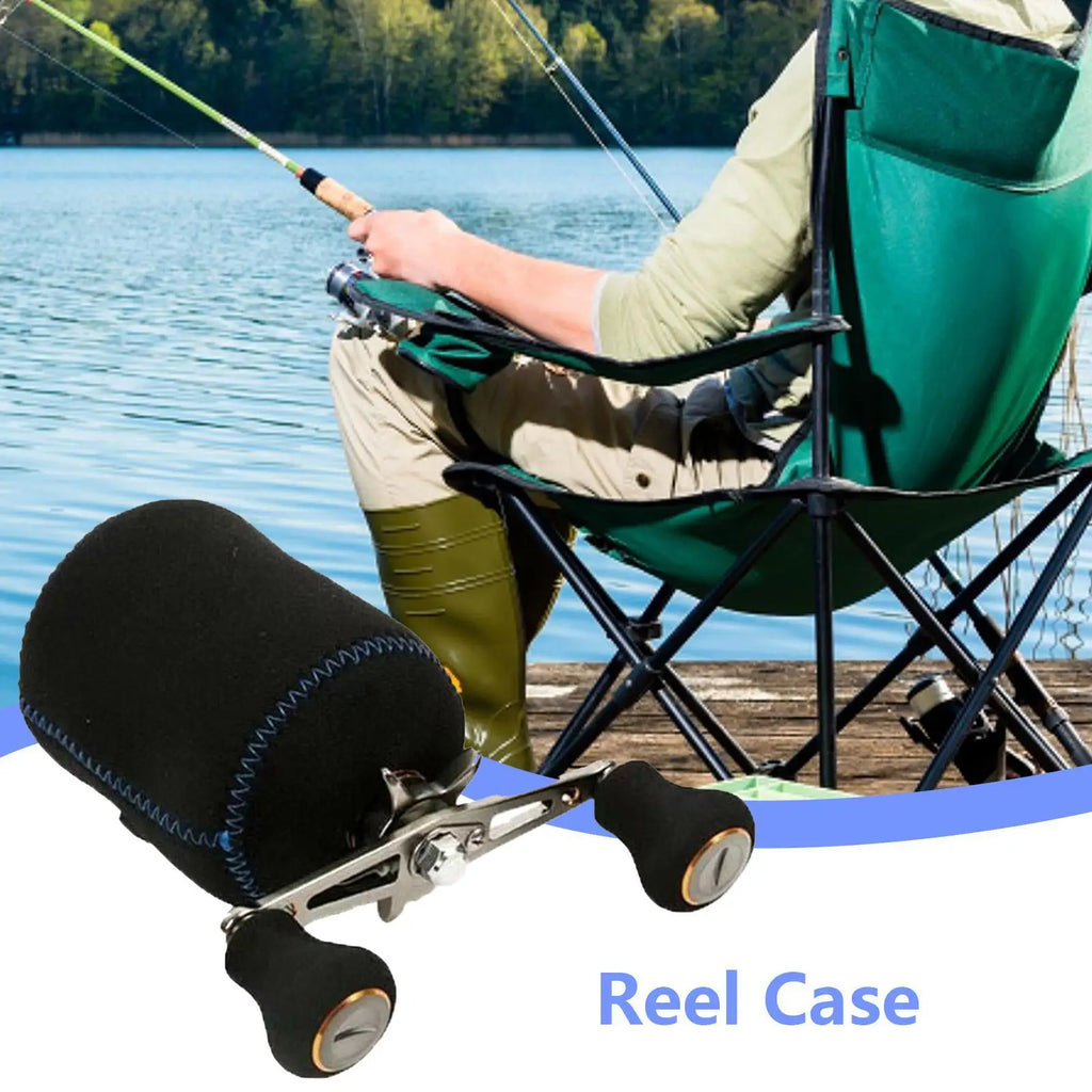 Fishing Reel Storage Case Baitcaster Cover Bags Sturdy Casting