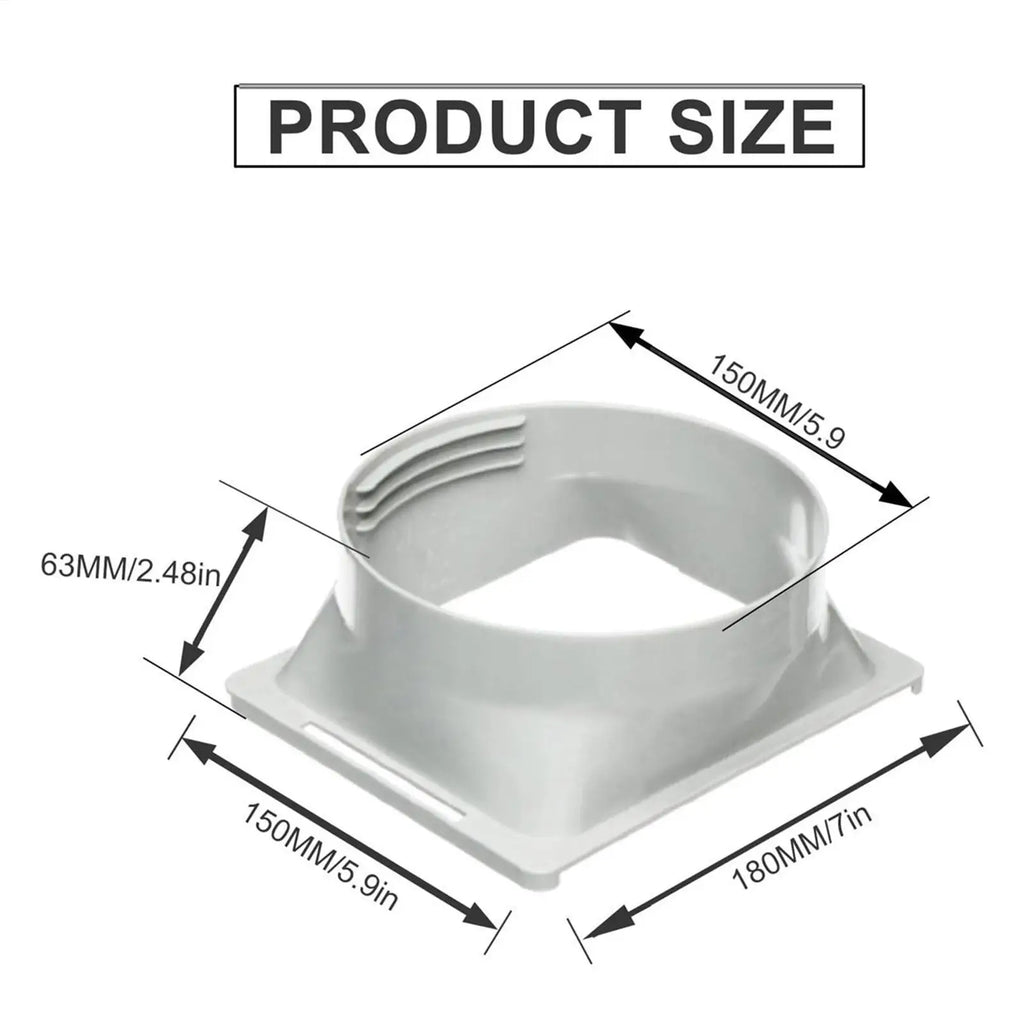 Newest Portable Window Slide Plate Adjustable Adaptor Wind Shield