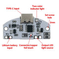 New TYPE-C Table Lamp Circuit Board USB Charging Three Level Stepless Dimming LED Touch Night Light Control Module Zpaxo Touch three levels A