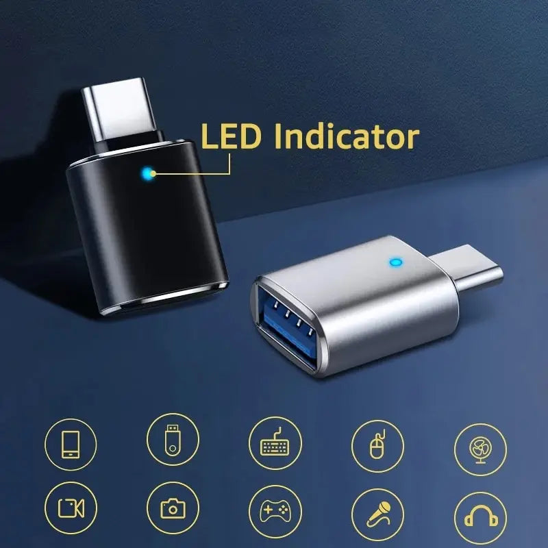 OTG Adapter C USB USB3 0 Connector Conventer Macbook Xiaomi Huawei Zpaxo