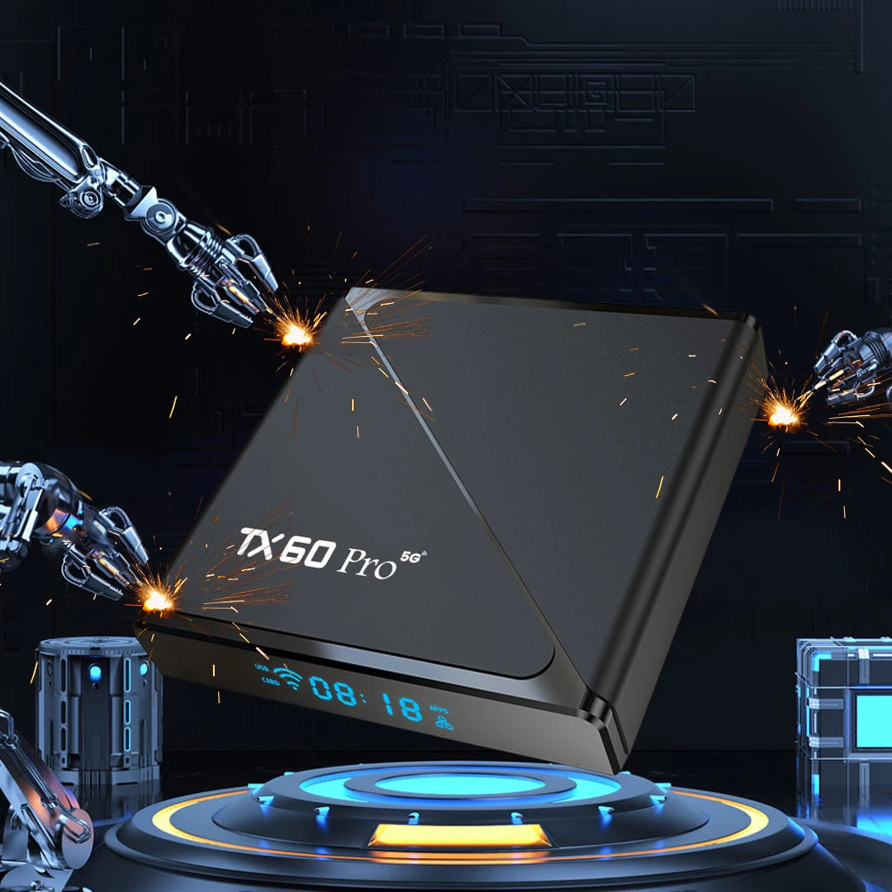 Android 10 Smart TV Box 14K Dual Wifi Media Player