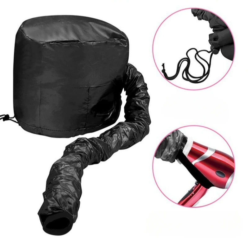 Portable Hair Bonnet Dryer Cap – Diffuser & Oil Treatment Hair Bonnet Dryer Cap Zpaxo