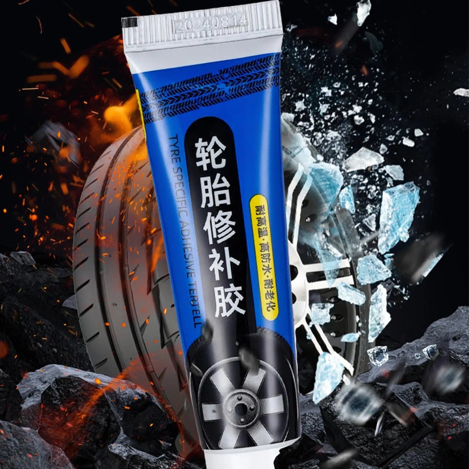 Tire Glue Repair Car Multipurpose Heat Resistant Strong Glues
