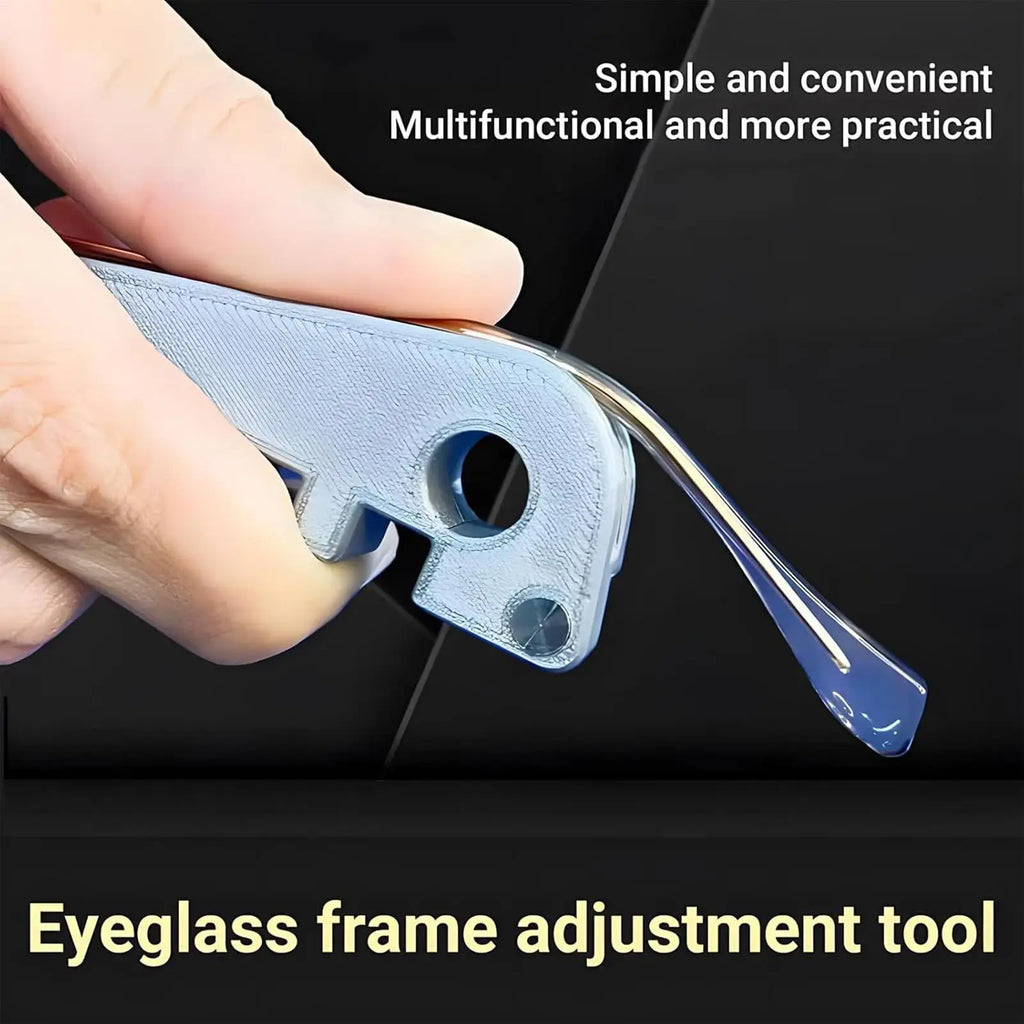 Eyeglass Frame Adjustment Tool – Temple & Nose Pad Bender Eyeglass Repair Tool Zpaxo