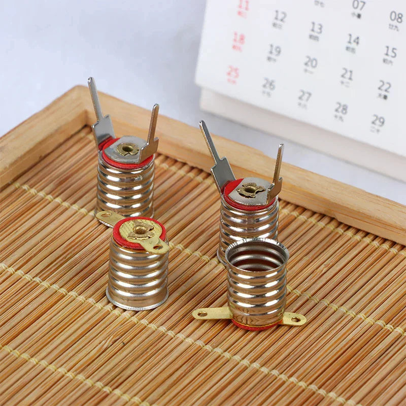 E10 Lamps Base Holder Bulbs Light Socket Home Experiment Circuit Zpaxo