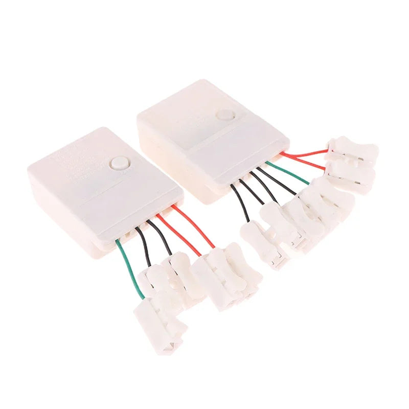 2/4 Way 8 Modes Lights Twinkle LED String EK-04 Dimmer Flexible Strip Ribbon Lighting Replica Switch Adjustable Knob Controller Zpaxo