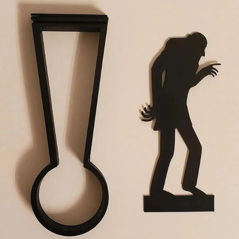 Nosferatu Candle Holder Nosferatu Candle Shadow Tealight Shadow Caster Halloween Horror Candle Holder Decor Party Horror Decor Zpaxo