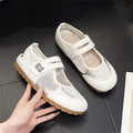 Women Mary Jane Flat Shoes Slip-on Casual Soft Bottom Lightweight