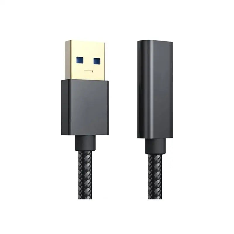 652F External Drive Data Cable Textile USB 3 1 10Gbps 60W Extension Zpaxo