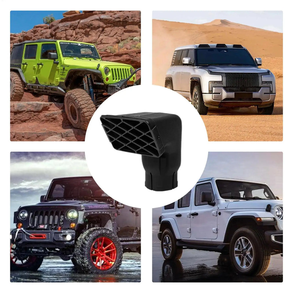 Car Snorkel Head Replacement Lightweight Ram Air Impact Resistant