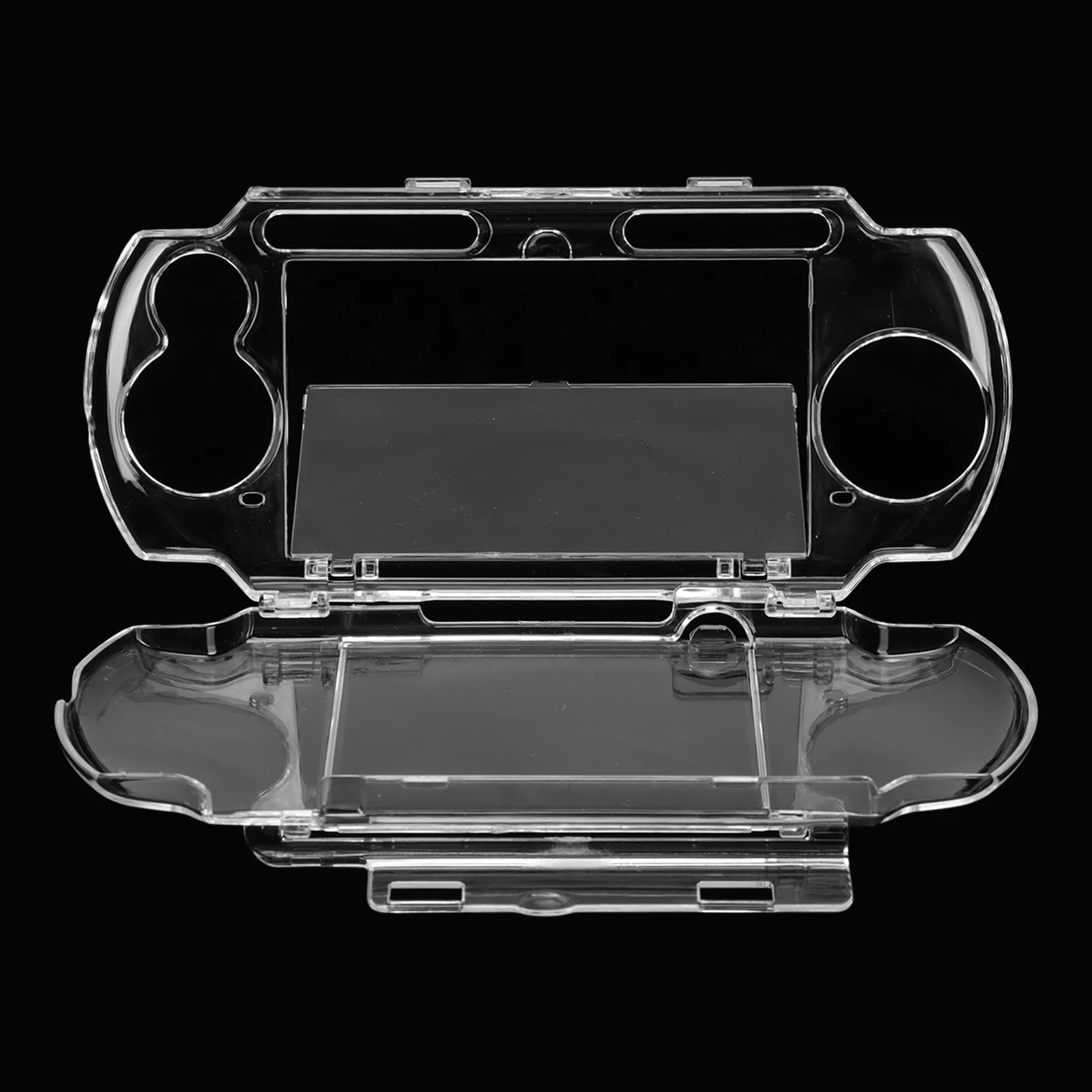 Universal Protector with Movie Bracket Protective Case Stylish Prevent Slipping Shockproof Transparent Protective Shellfor PSP Zpaxo