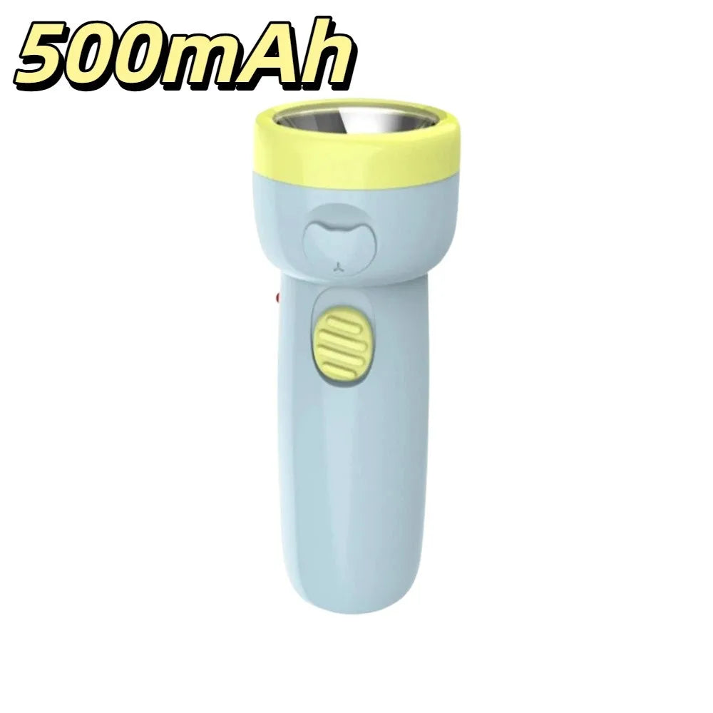 Brightness KM8951 LED Flashlight Portable Design Focused Beam Zpaxo Blue
