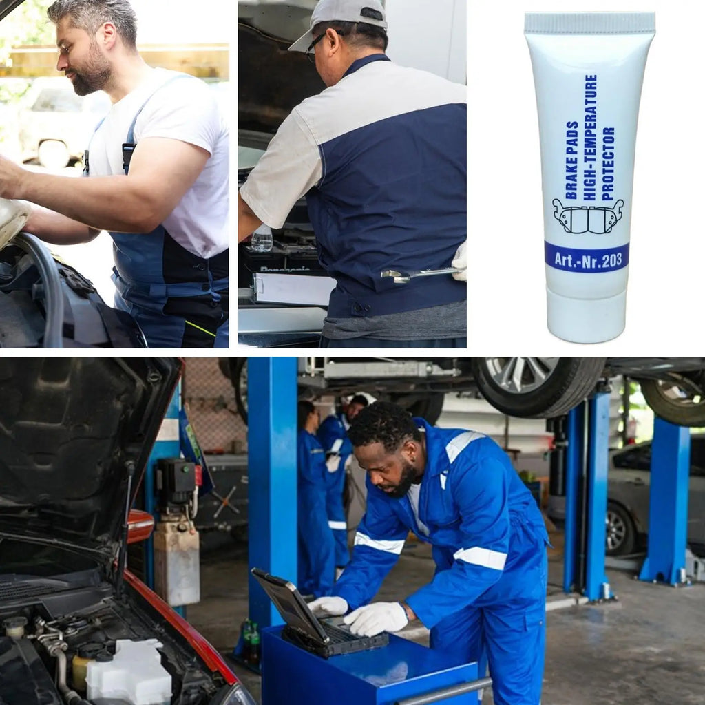 Brake Pads Grease Stable Wide Temperature Range Brake Grease Long Lasting for Automotive Assembly Lubricants Zpaxo
