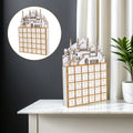 Islamic Wooden Advent Calendar Ramadan 30-Day Countdown Drawers LED