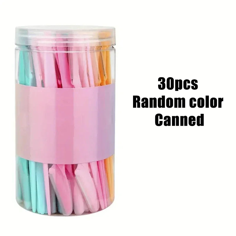 5 10 30 40 Eyebrow Razors Facial Eye Brow Trimmer Multifunction Hair Zpaxo 30pcs-Mixing-Canned
