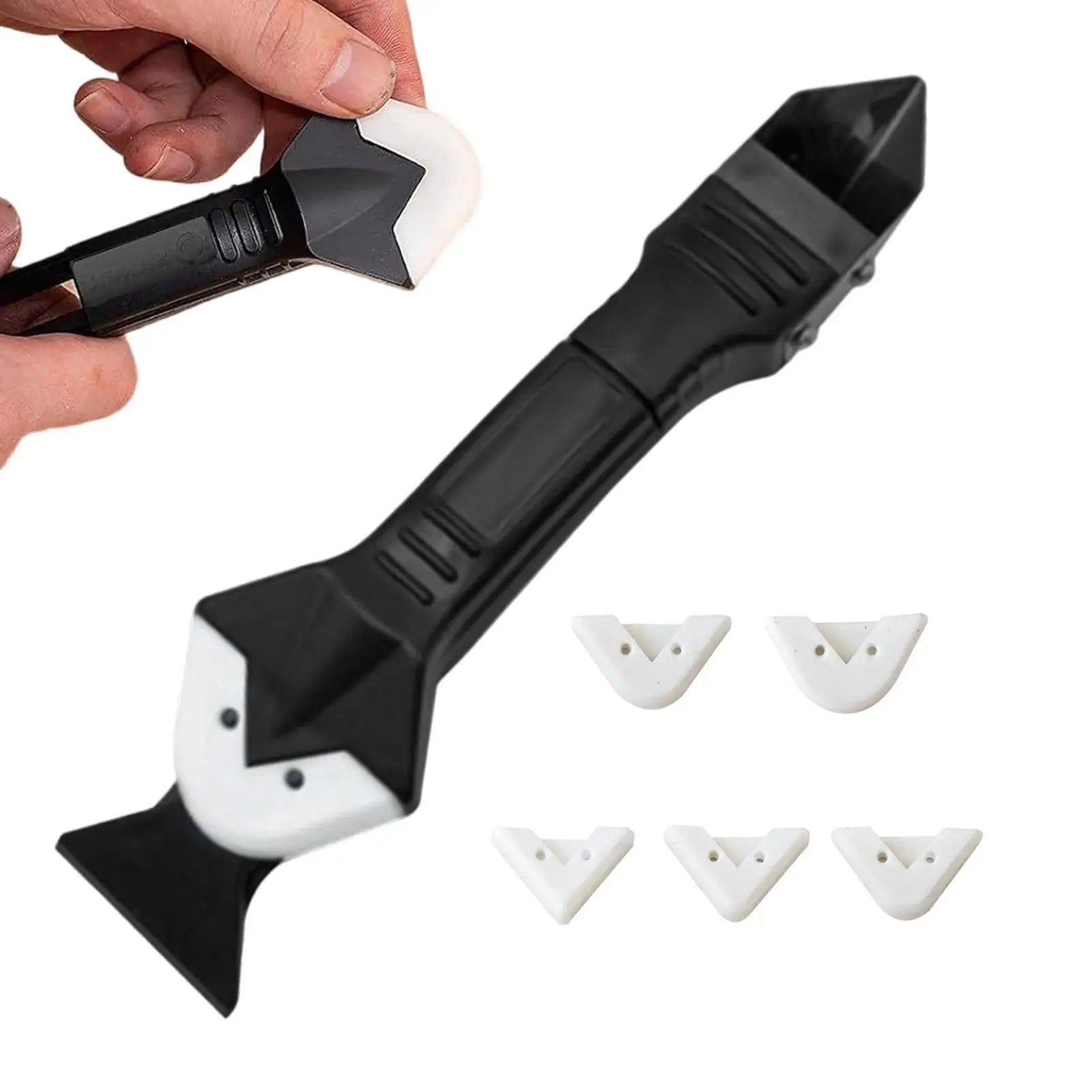 Silicone Caulking Tool Kit – Caulk Remover & Sealant Spatula Caulking Hand Tool Zpaxo