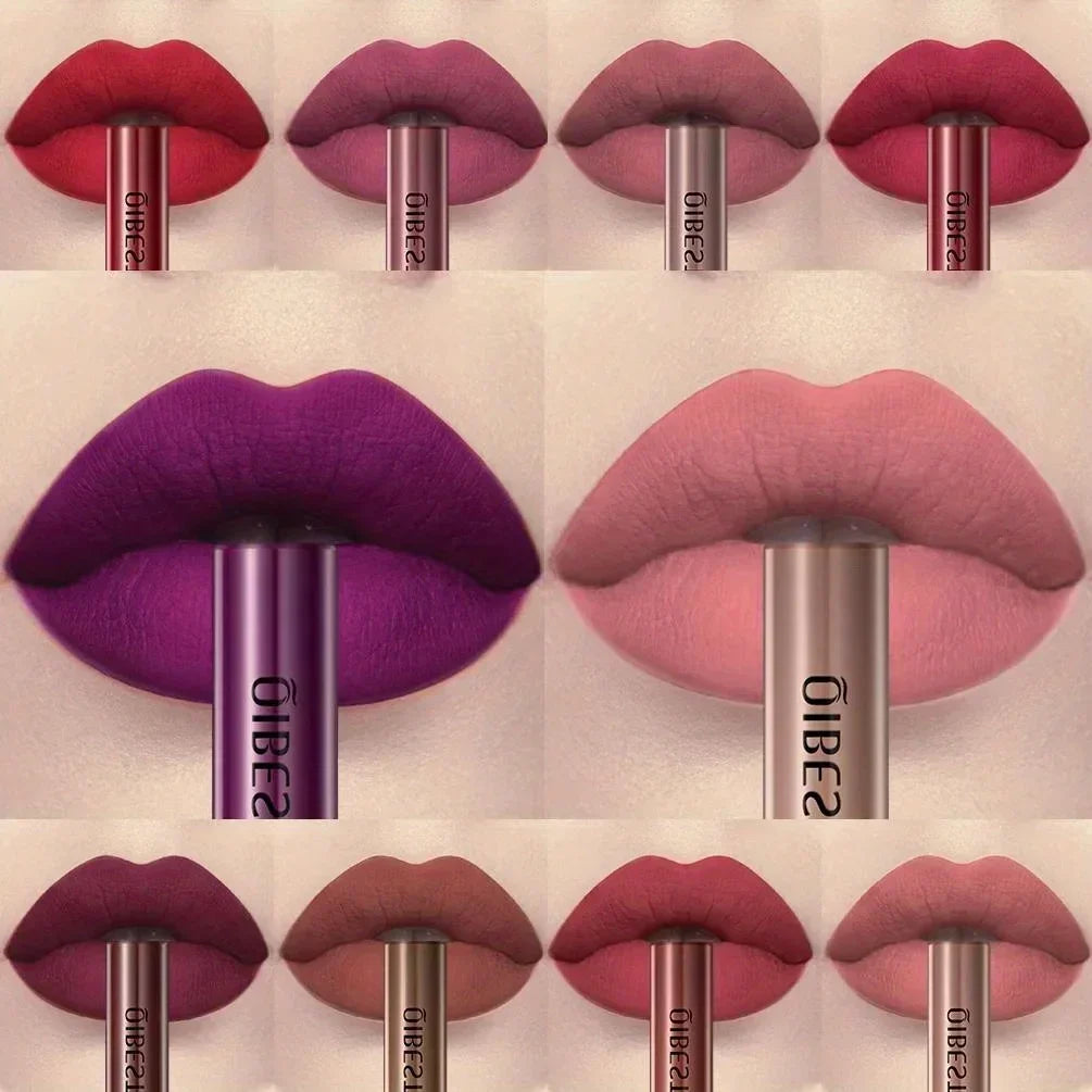 Matte Lipstick Non Stick Cup Waterproof Long-lasting Whitening Fading
