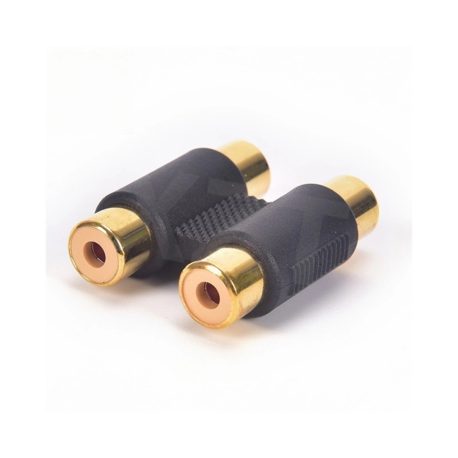 Dual 2 Head RCA Female Coupler Audio Adapter Connector Phono Video