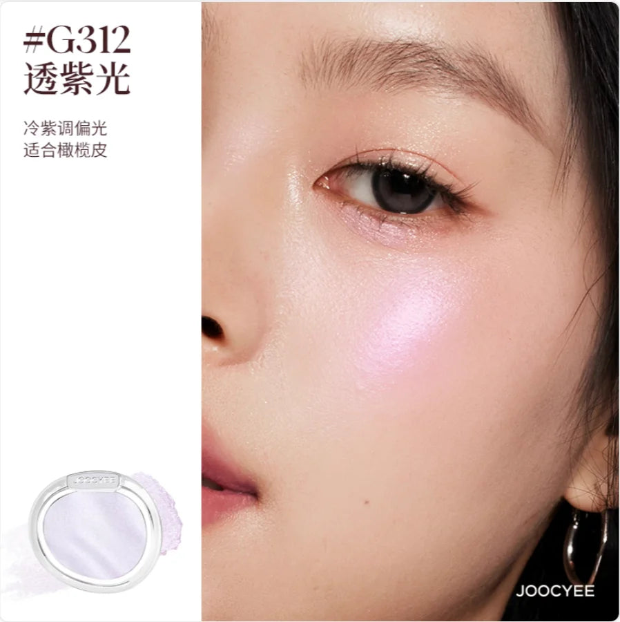 JOOCYEE Highlighter Blush Shimmer Stain Long-lasting Natural-looking Zpaxo G312