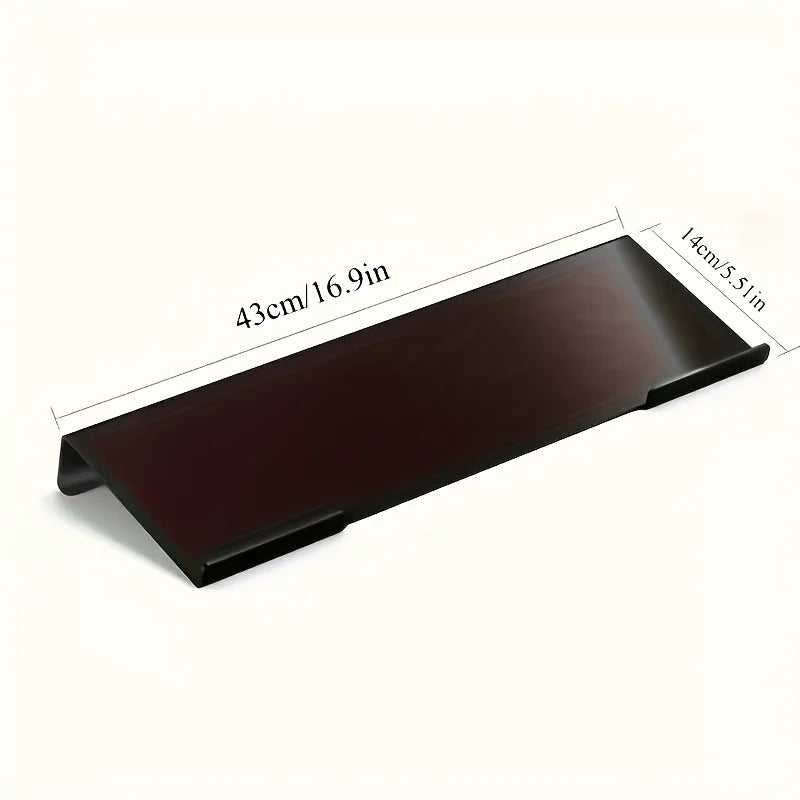 Standard Keyboard Stand Sleek Acrylic Desk Organizer Office Home