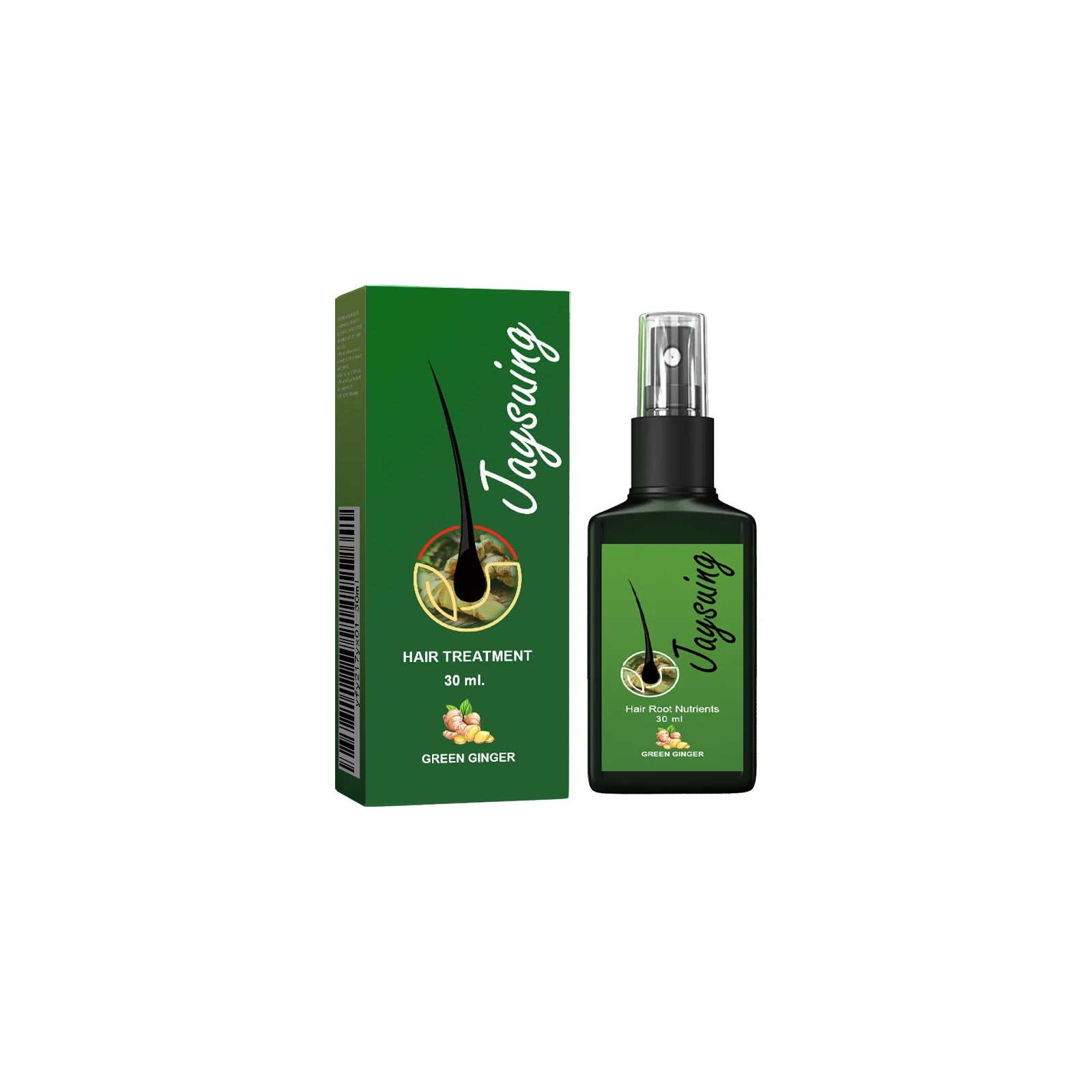 Ginger Hair Growth Spray | Anti-Baldness Scalp Treatment Serum Hair Growth Spray Zpaxo
