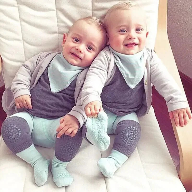 Baby Knee Pads & Leg Warmers – Cotton Crawling Protector