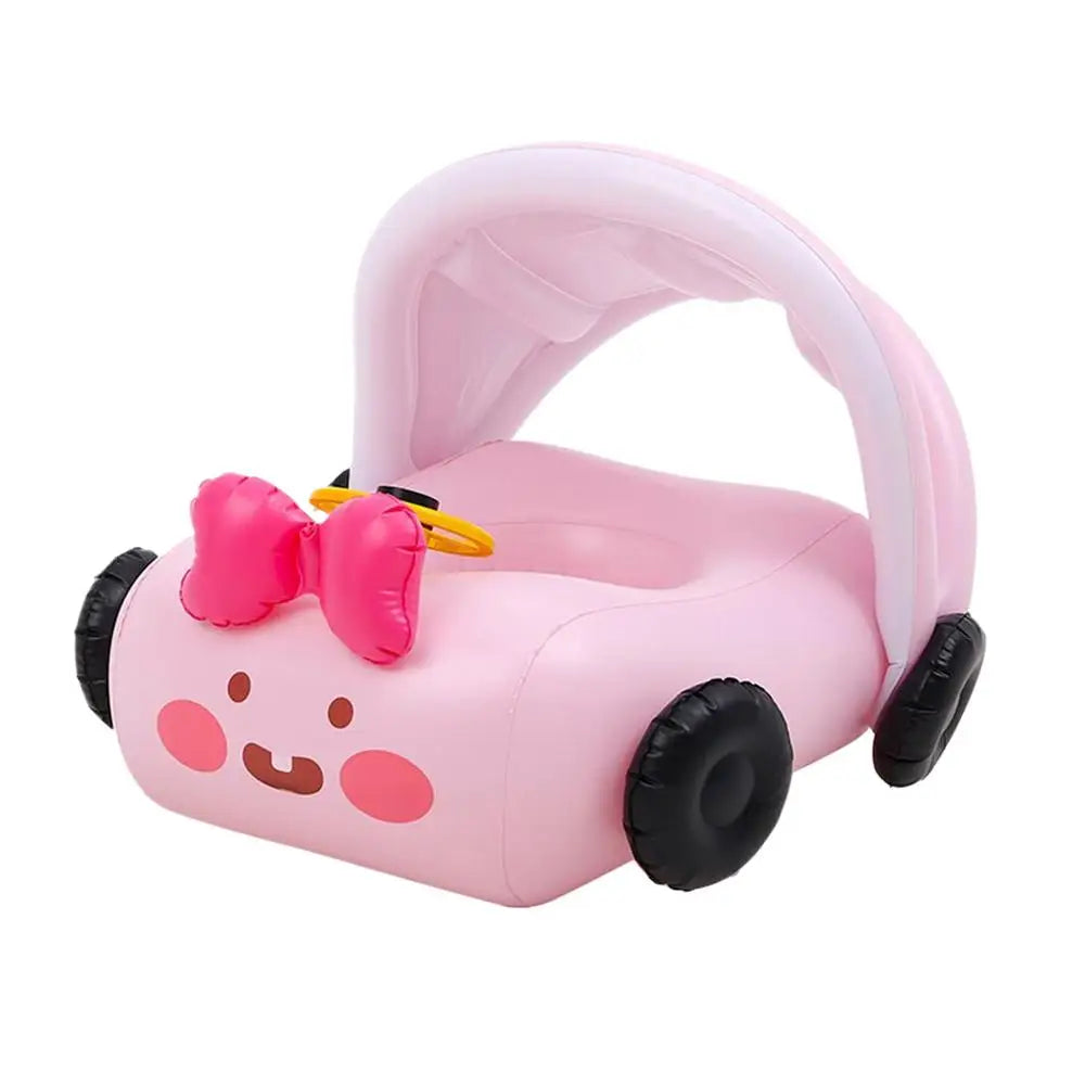 Car Float Baby Inflatable Ride Pool Toys Ergonomic Comfortable Zpaxo Pink United States