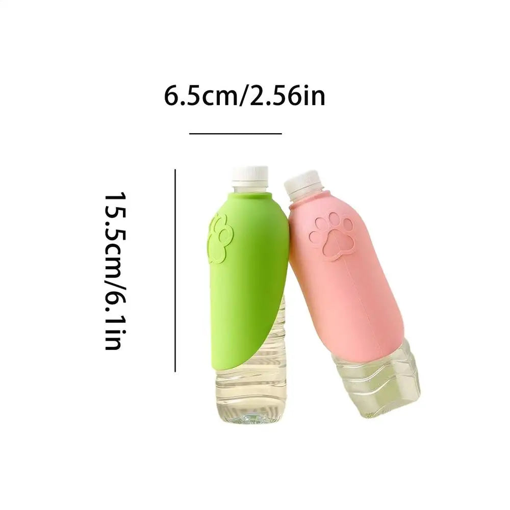 Foldable Dog Water Bottle 2-Pack – Portable Pet Travel Dispenser Pet Water Bottle Zpaxo 2Pcs