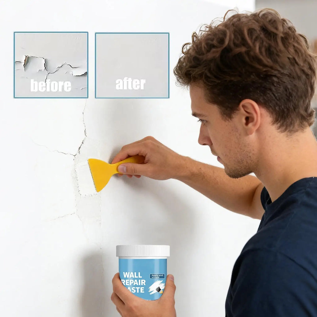 Wall Repair Paste Waterproof Hydrophobic Drywall Putty Mending Cracks
